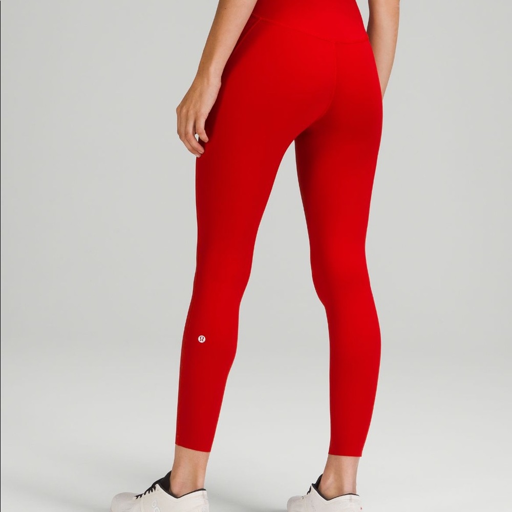 Base Pace Dark Red 25” leggings